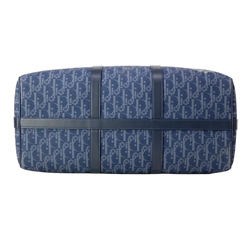 Christian Dior DIOR/ChristianDior Rango 50 Boston Bag Navy Dark Navy Multi - Picture 5 of 16